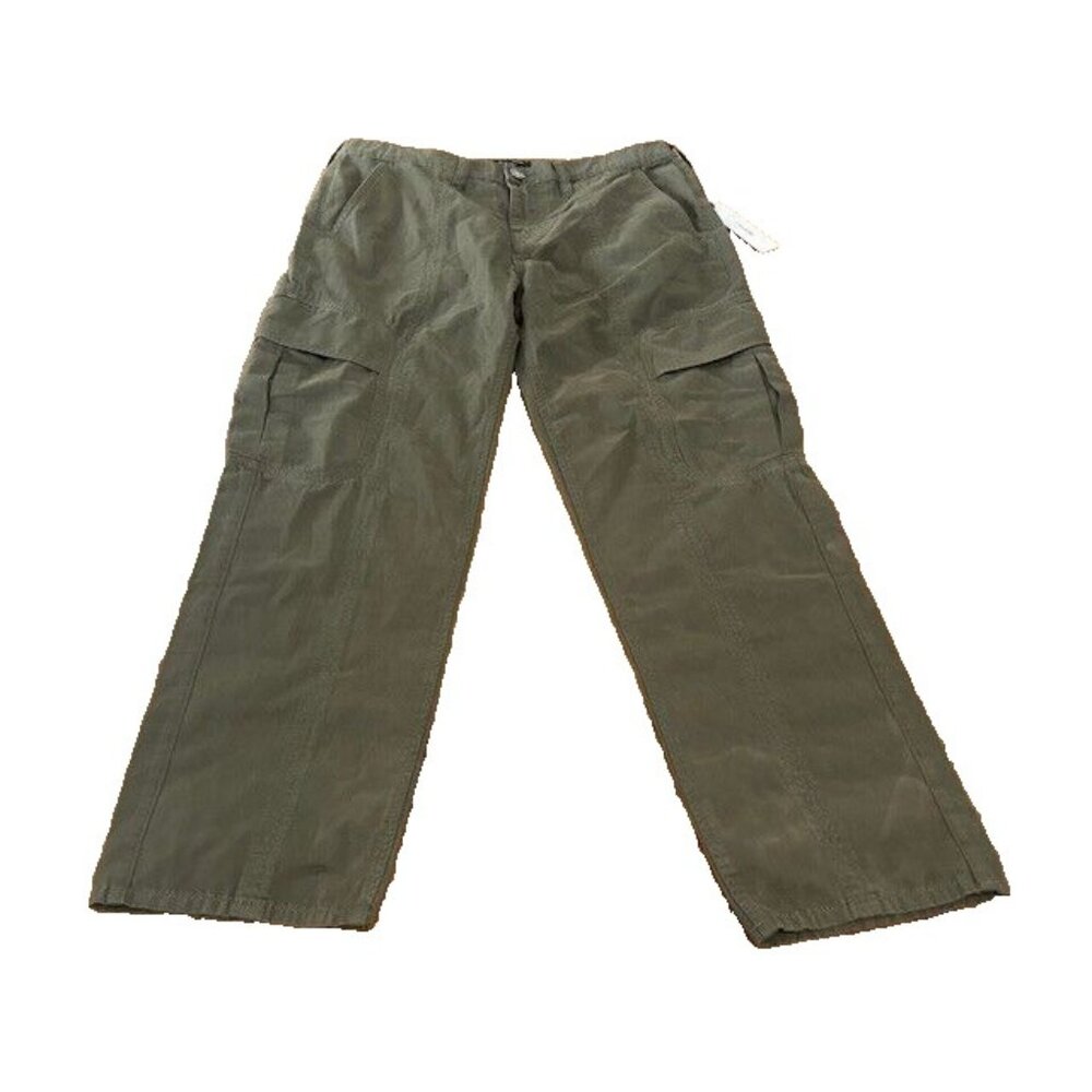 True Religion Mens Devin 32W Loose Straight Militant Green SE Canvas NWT New